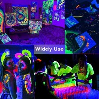 Onforu 2 Pack 30W Led Black Lights, Blacklight Flood Light With Plug, Ip66 Waterproof, For Dance Party, Glow In The Dark, Stage Lighting, Aquarium, Body Paint, Fluorescent Poster, Neon Glow