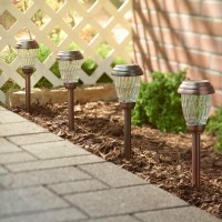 Smart Solar 3426Wrm6-Ab Solar Light, 6-Pack, Bronze