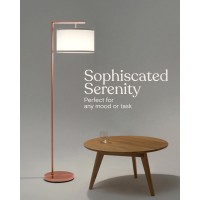 Brightech Montage Modern Floor Lamp Led Floor Lamp For Living Rooms Offices Tall Standing Lamp For Bedroom Reading Corner