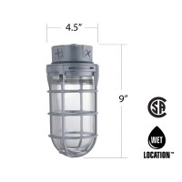 Lithonia Lighting Vc150I M12 Ceiling Mount Jelly Jar