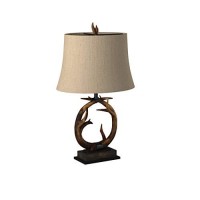 Collective Design 720354122585 Table Lamp, Dark Brown