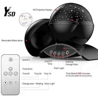 Ysd Night Lighting Lamp, Modern Star Rotating Projection, Romantic Star Projector Lamp For Kids, Usb Rechargeable & Remote Control, Gifts For Kids,Bedroom(Upgrade)