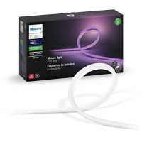 Philips Hue White & Color Ambiance Outdoor Lightstrip 5M/16Ft (Requires Hue Hub, Works With Amazon Alexa Apple Homekit And Google Assistant)