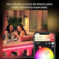 Philips Hue White & Color Ambiance Outdoor Lightstrip 5M/16Ft (Requires Hue Hub, Works With Amazon Alexa Apple Homekit And Google Assistant)