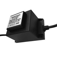 Cnbrighter Waterproof 12V Ac Transformer 5A 60W,110V-120V Ac To 12V Ac Led Power Supply, Voltage Converter Led Driver,Adapter For Outdoor Landscape Lighting/Swimming Pool Light (60 Watts)