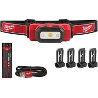 Milwaukee 2111-21 475 Lumens Usb Rechargeable Trueview Hd Headlamp New