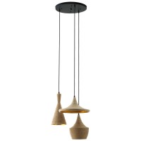 Modway Eei-2889 Morph 3 Pendant Light Ceiling Fixture In, Brown