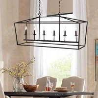 Jonathan Y Jyl7439A Pagoda Lantern Dimmable Adjustable Metal Led Pendant Classic Traditional Farmhouse Dining Room Living Room Kitchen Foyer Bedroom Hallway, 49 In, Oil Rubbed Bronze