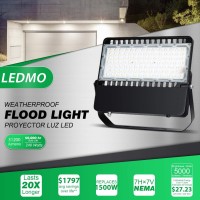 Ledmo 240W Led Flood Lights Outdoor High Brightness 36000 Lumen Stadium Lights Commercial Floodlights Heavyduty Outside Spotl