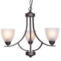 Vinluz 3 Light Shaded Contemporary Chandeliers With Alabaster Glass Oil Rubbed Bronze Modern Light Fixtures Ceiling Hanging Mid