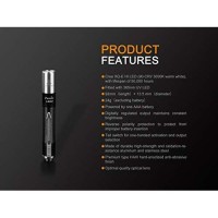 Fenix Ld02 V2.0 70 Lumen Neutral White/Uv Pen-Type Led Flashlight Bundle With Aaa Edisonbright Battery