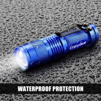 Enjoydeal Mini Led Flashlights 5 Pack Pocket Pen Flashlight Ultra Bright 350 Lumens Waterproof Zoomable Flashlight With 3 Mode For Kids Camping Cycling Hiking Emergency Torch Light