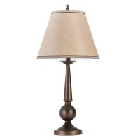 Immaculate Traditional Table Lamp, Bronze Set Of 2