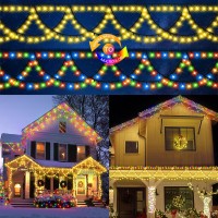 Kazoku 40 Led Fall Lights With 80 Leaves Maple Leaf Light Thanksgiving And Halloween Decoration String Lights 13Ft Fall Garlands String Lights Christmas Decoration