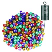 Joomer Battery Chrismas Lights, 66Ft 200Led Fairy Lights Battery Operated Timer 8 Modes Waterproof For Outdoor Home Garden Party Holiday Christmas Trees Decoration (Multicolor)