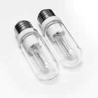 2 Pcs 50W Photo Jdd Light Bulb 120V Photo Studio Bulb E26 Base 2500K Clear Type Continuous Lighting, Apliq018