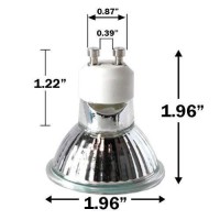 Etoplighting Pack Of 4 Gu10 50 W 120V Halogen, Apl2185