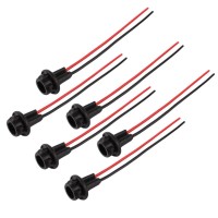 Winka T10 194 Extension Harness Plugs Connectors Wiring Sockets For Car 6Pcs