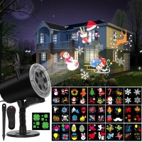 Halloween Christmas Projector Lights Led Holiday Projector Light With 16Pc Slides Patterns Ip65 Waterproof Outdoor Indoor For X