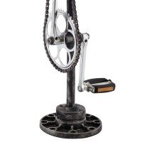 Modway Pedal Retro Modern Industrial Steel Bicycle Side End Table Lamp In