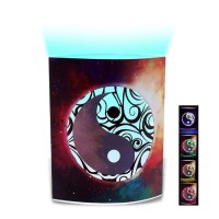 Cota Global Color Changing Led Light Lantern Yin Yang Art Design Home Garden D