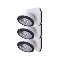 Light It By Fulcrum 20044108 600L Led Porch Light White 3 Pack