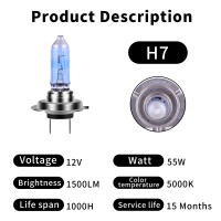 The NEWBROWN 2Pack H7 12V 55W headlight bulb is applicable for car The bulb can act as a great replacement since the original lights dim over time you need to replace in pairs for optimal performanceWhy do you choose NEWBROWNWe are a manufacturer speciali