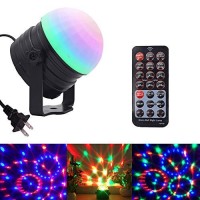 Amaneer Party Lights Sound Activated Disco Ball Night Lamp With Remote Control Dj Lighting,6 Modes Stage Par Lights Disco Lights Led Neon Night Light Gifts For Birthday Kids Xmas Home Bar Club Wedding