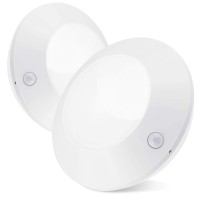 Biglight Wireless Ceiling Light Battery Operated, Motion Sensor Shower Light, Cordless Led Lights For Hallway Closet Pantry Bathroom Corridor Shed Laundry, 5 Inches, 250 Lms