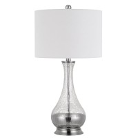 150w 3 Way Potenza Glass Table Lamp Priced And Sold In Pairs