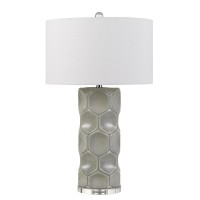 150w 3 Way Melfi Ceramic Table Lamp