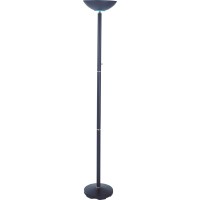 The modern torchiere floor lamp can light a large area with its space saving design Perfect for highceiling rooms and family living areas the floor lamp is sure to highlight your wonderful decorating skills It is light weight and can easily be move around