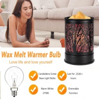 Snnalosses 25 Watt Wax Warmer Bulbsoriginal Replacement Light Bulb For Full Size Scentsy Warmer Candle Lamplong Lifespan An