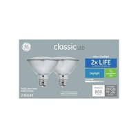 Ge Classic 2Pack 75 W Equivalent Dimmable Daylight Par30 Shortneck Led Light Fixture Light Bulbs