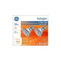 Ge Classic 2-Pack 38-Watt Dimmable Warm White Par20 Spot Halogen Appliance Light Bulbs