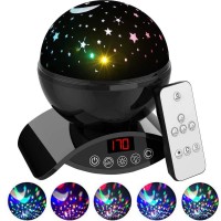 Foreita Baby Star Light Projector - Dimmable Combinations Chargeable Remote Control Star Light Rotating Projector Night Lights For Kids Baby Children