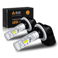 Alla Lighting 3800Lm 889 881 Led Fog Light Bulbs, 6000K Xenon White Xtreme Super Bright H28 886 888 894 896 898, Eti 56-Smd