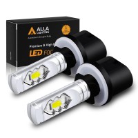 Alla Lighting ETI Newest Version Latest Design 880899 LED fog light bulbs replacement the halogen DRL or fog light bulbAlla Lighting pursues to offer the best valuable guaranteed led light bulbs for the customers this 880 led fog light bulb adopts the ori