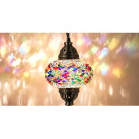 Demmex Authentic Turkish Plug In Pendant Light 65 Big Size Globe Made In Turkey Turkish Moroccan Mosaic Ceiling Hanging Pe