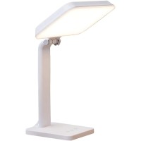 Theralite Aura Bright Light Therapy Lamp - 10,000 Lux Led - Sun Lamp Mood Light To Fight Low Energy And Sunlight Deprivation, White