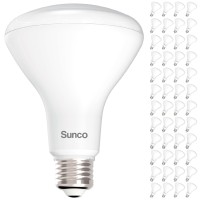 Sunco 48 Pack Br30 Led Bulbs Indoor Flood Lights 11W Equivalent 65W, 2700K Soft White, 850 Lm, E26 Base, 25,000 Lifetime Hours, Interior Dimmable Recessed Can Light Bulbs - Ul & Energy Star