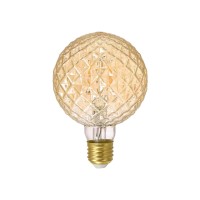 Sylvania Led Vintage Pineapple Shaped Light Bulb, Amber Glow, 150 Lumens, 2175K - 1 Pack (40201)