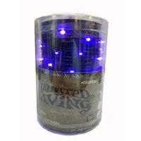 Holiday Living 50-Count 15.9-Ft Micro Led Battery-Operated Halloween String Lights With Timer