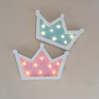 Sweet Fanmulin Crown Led Light Wall Decor Queen Princess Kings Shaped Signlightedcrown Decor For Birthday Wedding Party Chri