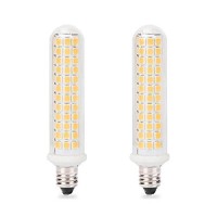 E11 Led Bulb, Mini Candelabra Base, 100W 120W Halogen Bulb Replacement,9W,1100Lm, Ac120V, Dimmable E11 Led Light Bulb, Patented Product, For Indoor Decorative Lighting, Warm White 3000K, 2-Pack