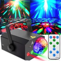 Party Lights Disco Ball, Disco Lights Laser Dj Light Sound Activated Strobe Lights With Remote Control Laser Lights Disco Lights For Parties Inoor Club Bar Ktv Holiday Dance Christmas Birthday