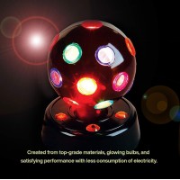 A party without dancing lights and colorful bright lightings are incompleteModernized lightemitting diode Disco Ball from Kickorsquos awesome products containing topgrade components 100 safe and environmentalfriendly Worryfree from UV rays and radioactive