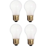 Ciata Lighting 60 Watt, 570 Lumens A15 Frosted Incandescent Bulbs, Appliances, Wall Lighting. (4 Pack)