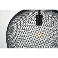 Kenna 1 Light Black Pendant With Clear Glass