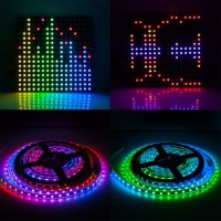 Btf-Lighting Ws2812B Ws2811 Ws2813 1903 Led Strip/Panel Bluetooth Music Dream Color Csy08 Controller 13 Keys Rf Remote 512 Pixels